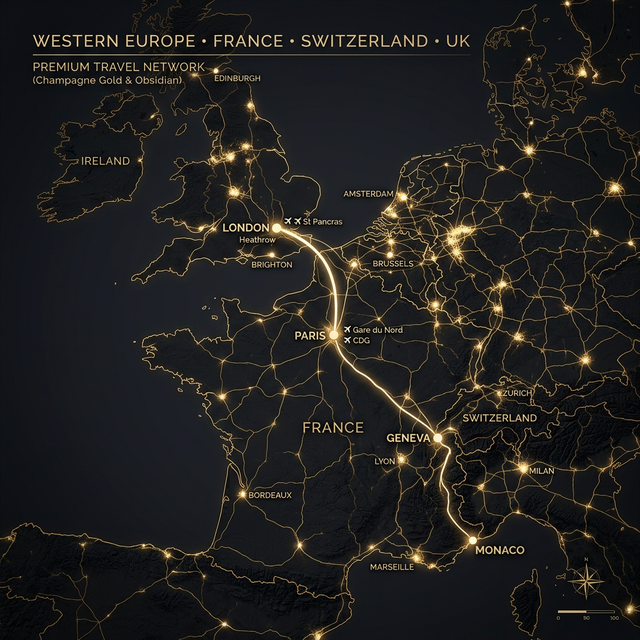 Zones d'intervention Europe